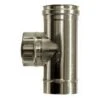 MBM Combustion Dn 150 Tee Raccord 90 ° Tube En Acier Inoxydable De Combustion 316 INOX -Ubbink Magasin 10268922 1