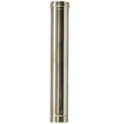 MBM Cheminée Isolé INOX Dn 130/180 Longueur 1 Mt