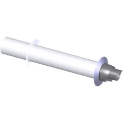 Terminal Horizontal Alu/galva Ø60/100 (HR)