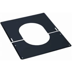 Plaque De Finition 30° à 45° Inox 180 Noire