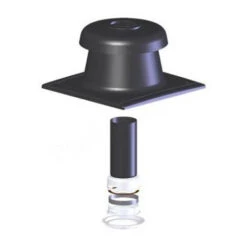 Kit PP Flexible Plafond Ø80mm (Terminal + 25cm + 5 étoiles) -Ubbink Magasin 1034605 2