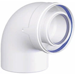 Coude Concentrique PPs-galva Ø80-125 87°