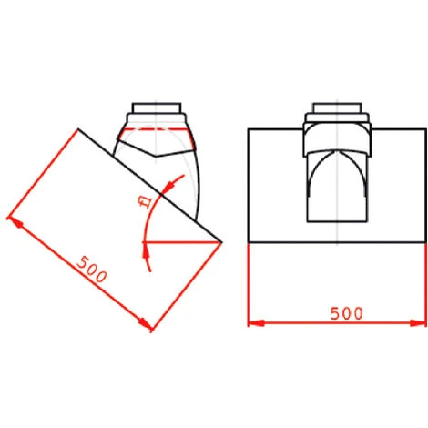 Solin Plomb Pour Pente De 5 à 25° Brun-orangé Avec Rotule 4 Solin Plomb Pour Pente De 5 à 25° Brun-orangé Avec Rotule – Image 2