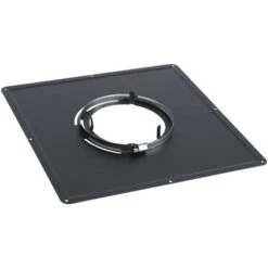 Plaque De Propreté 400x400 Noire Ø155 -Ubbink Magasin 1034750 2
