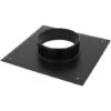 Plaque De Connexion Cheminée C33 Noir Ø80/125 -Ubbink Magasin 1042618 1