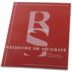Registre Sécurité Incendie Format A4 - DIFF