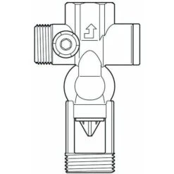 Groupe De Sécurité FLAMCO 20x27 Écoulement Droit, Connexion Verticale FLAMCON -Ubbink Magasin 1152617 3