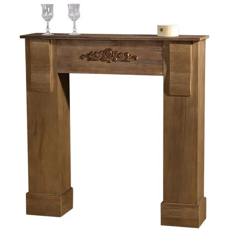 Mucola Cheminée Décorative Brune, Cheminée Au Bois, Conversion Cheminée, Bord De Cheminée Nostalgique 3 Mucola Cheminée Décorative Brune, Cheminée Au Bois, Conversion Cheminée, Bord De Cheminée Nostalgique