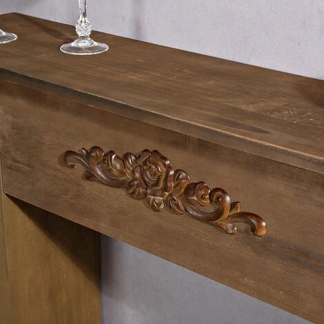 Mucola Cheminée Décorative Brune, Cheminée Au Bois, Conversion Cheminée, Bord De Cheminée Nostalgique 4 Mucola Cheminée Décorative Brune, Cheminée Au Bois, Conversion Cheminée, Bord De Cheminée Nostalgique – Image 2