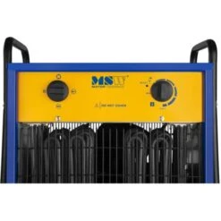 MSW Chauffage À Air Pulsé Électrique Aérotherme Radiateur 22000 W 0-40°C 0-1648 M3/H 8 MSW Chauffage À Air Pulsé Électrique Aérotherme Radiateur 22000 W 0-40°C 0-1648 M3/H -Ubbink Magasin 13814949 3