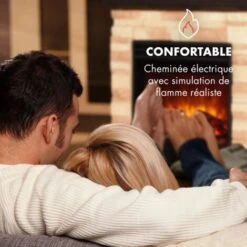 Kaprun Cheminée électrique 1800W Décor Pierre Polystone Télécommande 9 Kaprun Cheminée électrique 1800W Décor Pierre Polystone Télécommande -Ubbink Magasin 14172826 3