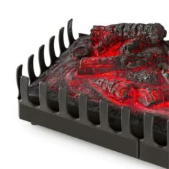 Kamini Insert De Cheminée électrique 45W éclairage 40W -noir -Ubbink Magasin 14458334 4