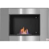 HOMCOM Cheminée Bioéthanol Murale Design Bauhaus 1 Brûleur 1,5 L Couverture 20-25 M² Acier Inox Brossé 1 HOMCOM Cheminée Bioéthanol Murale Design Bauhaus 1 Brûleur 1,5 L Couverture 20-25 M² Acier Inox Brossé -Ubbink Magasin 14738510 1