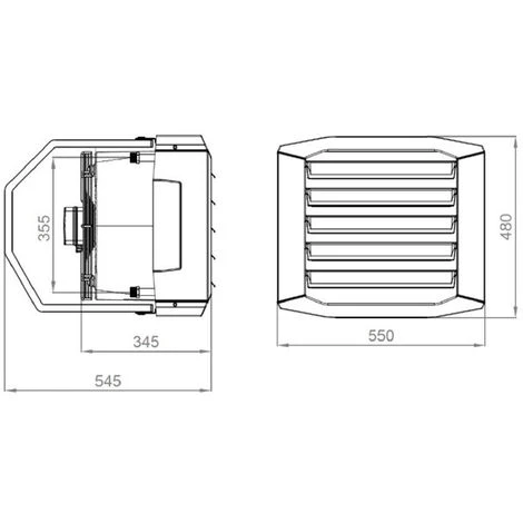 Aérotherme à Eau Chaude 30KW 4 Aérotherme à Eau Chaude 30KW – Image 2