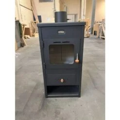 Poêle à Bois. Puissance De Chauffage 9.5 Kw, Modèle Prity Optima -Ubbink Magasin 15758541 4