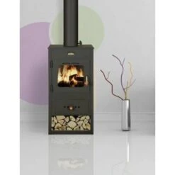 Poêle à Bois. Puissance De Chauffage 9.5 Kw, Modèle Prity Optima -Ubbink Magasin 15758541 5