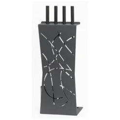 Serviteur De Cheminée Sillage Ardoise - LE MARQUIER