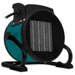 Chauffage D’appoint électrique – Radiateur Soufflant 2000W – 3 Positions – Ventilateur - Pour Surfaces Jusqu’à 20m2