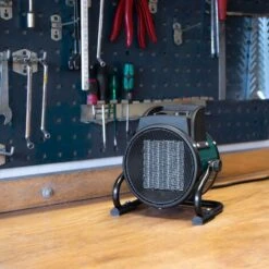 Chauffage D’appoint électrique – Radiateur Soufflant 2000W – 3 Positions – Ventilateur - Pour Surfaces Jusqu’à 20m2 -Ubbink Magasin 16165433 3