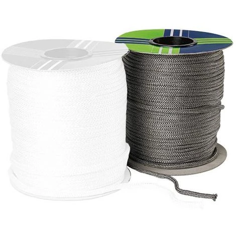 Tresse De Verre Tricotée Noire - Au Mètre Linéaire 4 Mm 3 Tresse De Verre Tricotée Noire - Au Mètre Linéaire 4 Mm