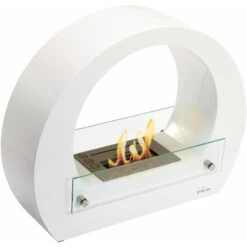 Cheminée à L'éthanol En Acier Avec Flamme Réglable