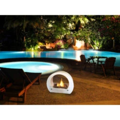 Cheminée à L'éthanol En Acier Avec Flamme Réglable -Ubbink Magasin 17595866 3