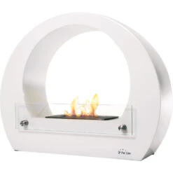 Cheminée à L'éthanol En Acier Avec Flamme Réglable -Ubbink Magasin 17595866 5