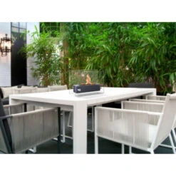 Cheminée De Table à L'éthanol En Acier Inoxydable Et Verre Trempé 9 Cheminée De Table à L'éthanol En Acier Inoxydable Et Verre Trempé -Ubbink Magasin 17595898 3