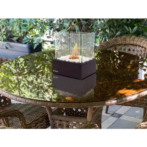 Cheminée éthanol De Table En Métal Noir 4 Cheminée éthanol De Table En Métal Noir – Image 2