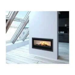 Insert Cheminée à Bois BOMA 15 KW + 2 Bouches Recuperateur