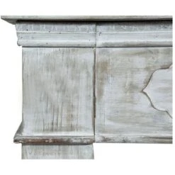 Cadre Décoratif Cheminée Cheminée à Bois Design Pièce Miteuse Décoration Intérieure L112xPR17xH102 Cm -Ubbink Magasin 18527790 4