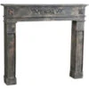 Cadre Décoratif Cheminée à Bois Design Pièce Miteuse Décoration Intérieure L115xPR17xH102 Cm