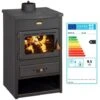 Poêle à Bois Avec Couvercle Supérieur En Fonte. Poêle à Combustible Solide. Puissance De Chauffage De 9.5 KW. Modèle Prity K1 CP -Ubbink Magasin 20135772 1