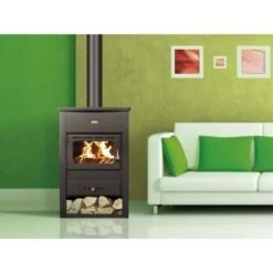 Poêle à Bois Avec Couvercle Supérieur En Fonte. Poêle à Combustible Solide. Puissance De Chauffage De 9.5 KW. Modèle Prity K1 CP 7 Poêle à Bois Avec Couvercle Supérieur En Fonte. Poêle à Combustible Solide. Puissance De Chauffage De 9.5 KW. Modèle Prity K1 CP -Ubbink Magasin 20135772 3