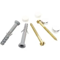 Lot De 2 Fixations Pour Cuvette De WC 8x80mm