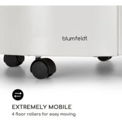 Bonaparte Fire Radiateur à Gaz 4200W Allumage électrique Roulettes Blanc. -Ubbink Magasin 20337660 5