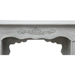 Cadre De Cheminée En Bois Finition Gris Antique L130xPR29,5xH98 Cm -Ubbink Magasin 20353710 3