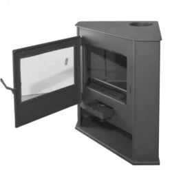 POÊLE D'ANGLE MOD. R6 TITANIUM 8 Kw -Ubbink Magasin 21153591 3