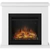 TAGU Cheminée électrique Décorative Frode Blanche - Powerflame 1 TAGU Cheminée électrique Décorative Frode Blanche - Powerflame -Ubbink Magasin 22392307 1