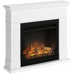 TAGU Cheminée électrique Décorative Larsen Blanche - Powerflame 8 TAGU Cheminée électrique Décorative Larsen Blanche - Powerflame -Ubbink Magasin 22392335 2