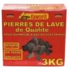 Pierre De Lave 3 Kg Barbecue - FAVORIT -Ubbink Magasin 2352699 1