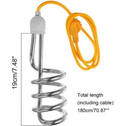 Chauffe-eau électrique Submersible 3500W 220V Chauffe-eau Prise UK 9 Chauffe-eau électrique Submersible 3500W 220V Chauffe-eau Prise UK -Ubbink Magasin 23759768 3