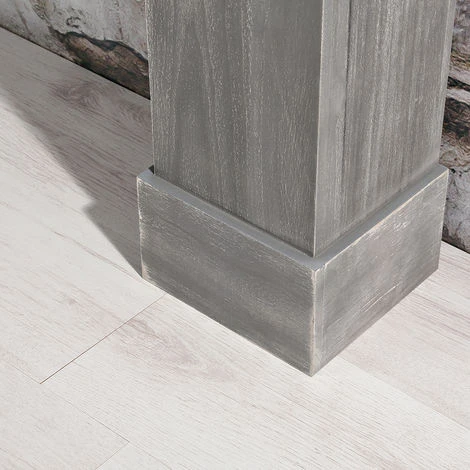 Melko Encadrement De Cheminée Revêtement De Cheminée Vintage Cheminée à Bois Console Reconstruction Cheminée Déco 6 Melko Encadrement De Cheminée Revêtement De Cheminée Vintage Cheminée à Bois Console Reconstruction Cheminée Déco – Image 4