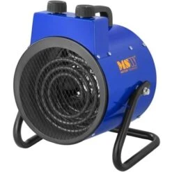 MSW Chauffage À Air Pulsé Électrique Aérotherme Radiateur 3000 W 0-85°C 0-185 M3/H