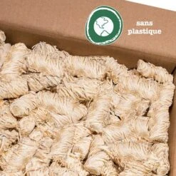 Grillas Allume-feu En Laine écologique (2,5 Kg ( 200 Pièces), Imprégné De Cire Allume Charbon Briquet Grill Briquet à Cire Laine D'allumage Auxiliaire D'allumage Laine De Bois -Ubbink Magasin 24608489 5