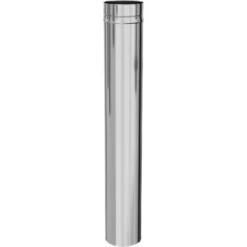 Tuyau Rigide Inox - Diam 200 Mm - Longueur 1M - TEN