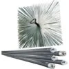Lot De Ramoneur 7m + 1 Hérisson Acier 250mm