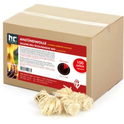 1 X 100 Piéces 100 Pelotes De Laine De Bois Imprégnées