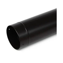 Tuyau émail Noir Mat Ø150 X 1m