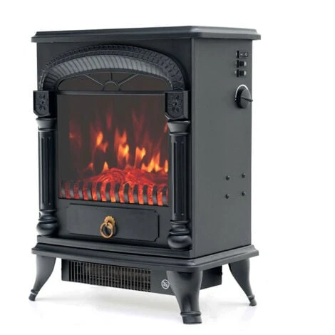 Cheminée Électrique 1950W Kekai Arizona 37x23x51 Cm Noir Avec Simulation De Feu Pour Intérieur 3 Cheminée Électrique 1950W Kekai Arizona 37x23x51 Cm Noir Avec Simulation De Feu Pour Intérieur